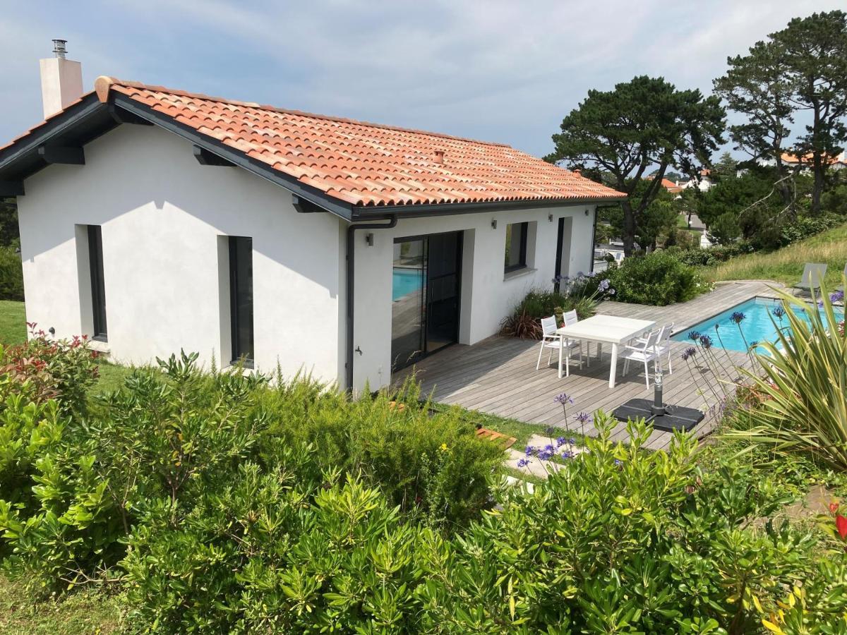 Villa Avec Piscine Privee, Vue Sur Mer Et Plage A Pied 800M Saint-Jean-de-Luz Εξωτερικό φωτογραφία
